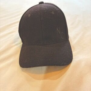 Nissi‎ Caps Brown NC Baseball Cap 100% Wool StrapBack One Size